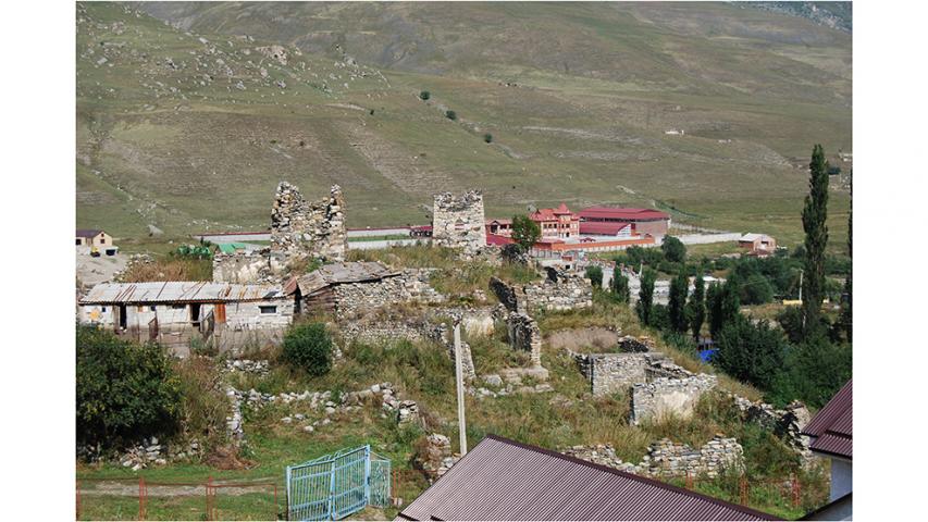 Центральная часть с. Барзыкау